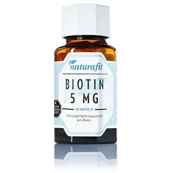 NATURAFIT Biotin 5 mg Kapseln 90 St