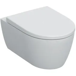 Geberit iCon Wand-Tiefspül-WC Set 501663JT1 36x53cm, geschlossene Form, rimfree, mit WC-Sitz, weiß-alpin