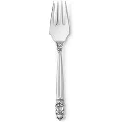 Georg Jensen Acorn Salatgabel, Servierbesteck, Silber