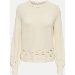 Strickpullover ONLPRINCESS Beige XL