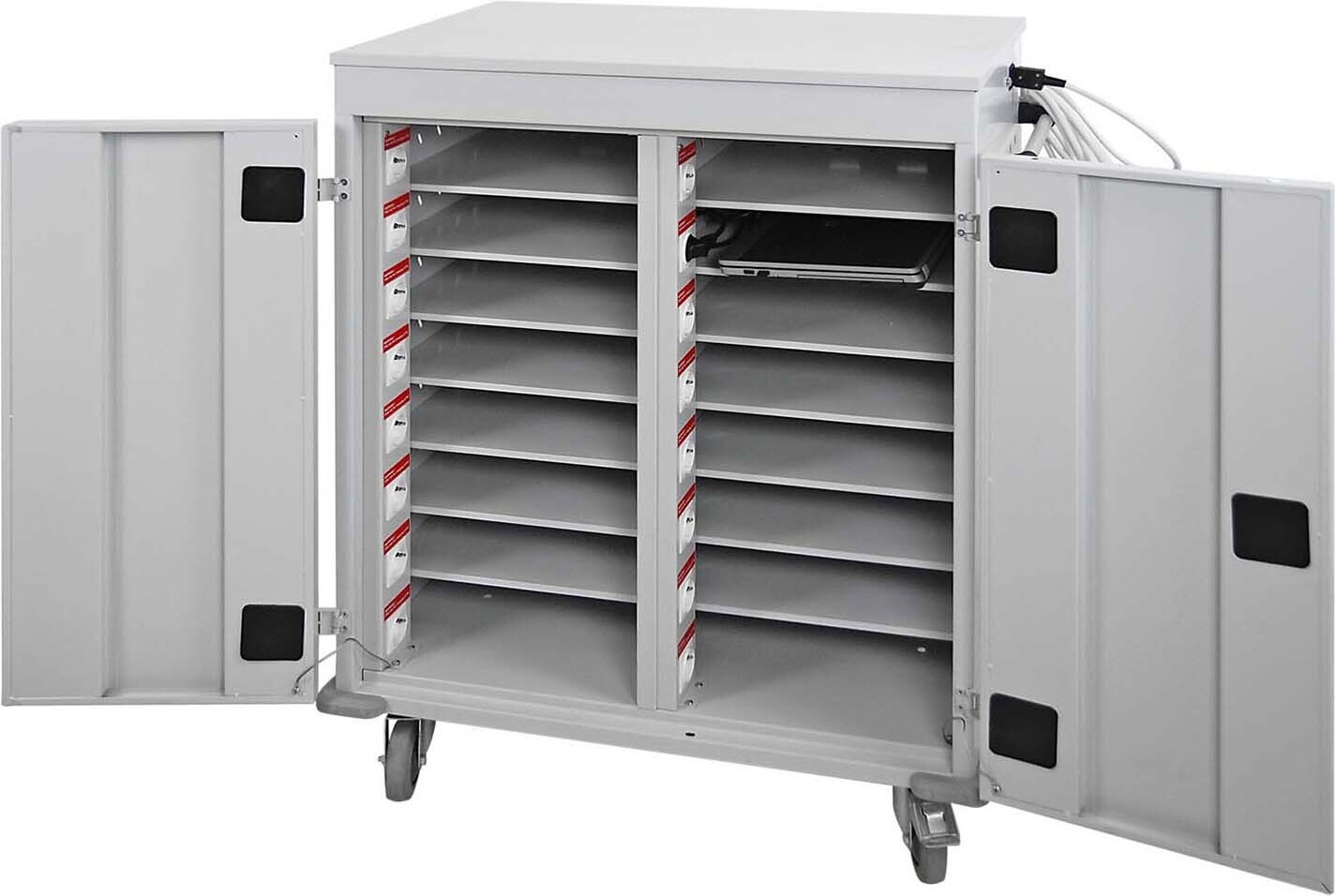 ADB Laptop Wagen 16 Fächer separate Stromversorgung pro Fach