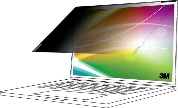3M Bright Screen Blickschutzfilter für 15.6in, BP156W1E