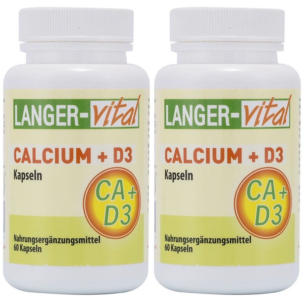 Calcium+D3 800 mg/Tag Kapseln 2x 2x60 St