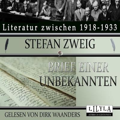 Brief einer Unbekannten - Stefan Zweig, Audio, 9783969780343