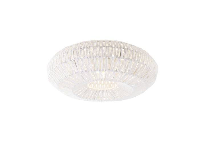 Plafonnier en papier blanc