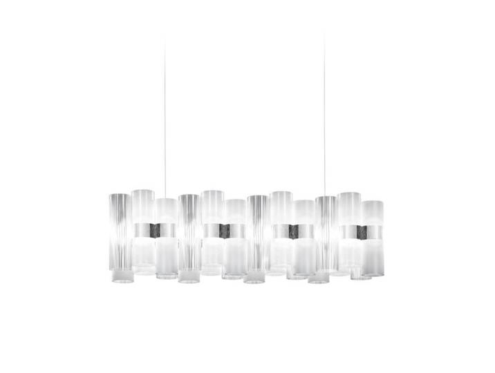 Slamp Pendelleuchte La Lollo Suspension - White , 100 Glamour, V