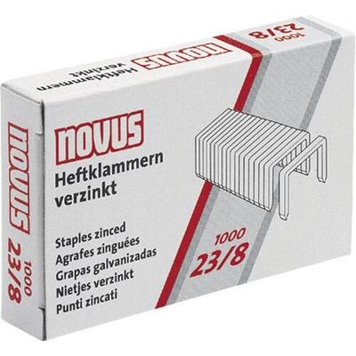 Novus NOVUS OFFICE Heftklammern 23/8 042-0040 Stahl Silber 1000 Heftklammern