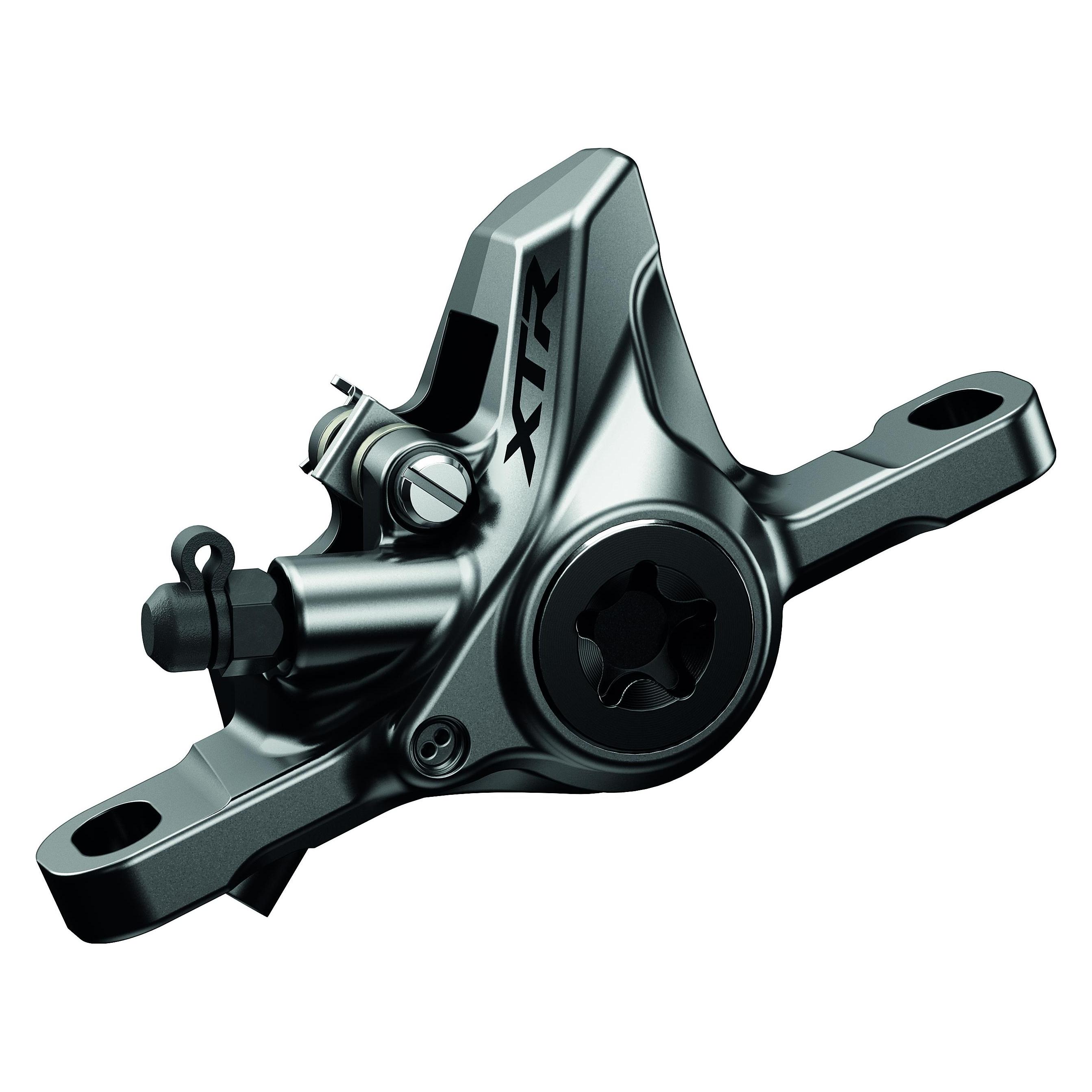 Shimano Bremssattel XTR BR-M9100 Postmount vorne/hinten (Vorne + Hinten, Bremssattel, 2) (IBRM9100MPRX)