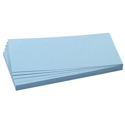Franken UMZ102018 Moderationskarte - Rechteck, 205 x 95 mm, hellblau, 500 Stück