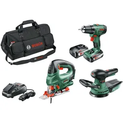 Bosch Home & Garden, Elektrowerkzeug Set, PSR 1800 LI-2