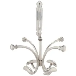 WANDGARDEROBE mit 8 Haken