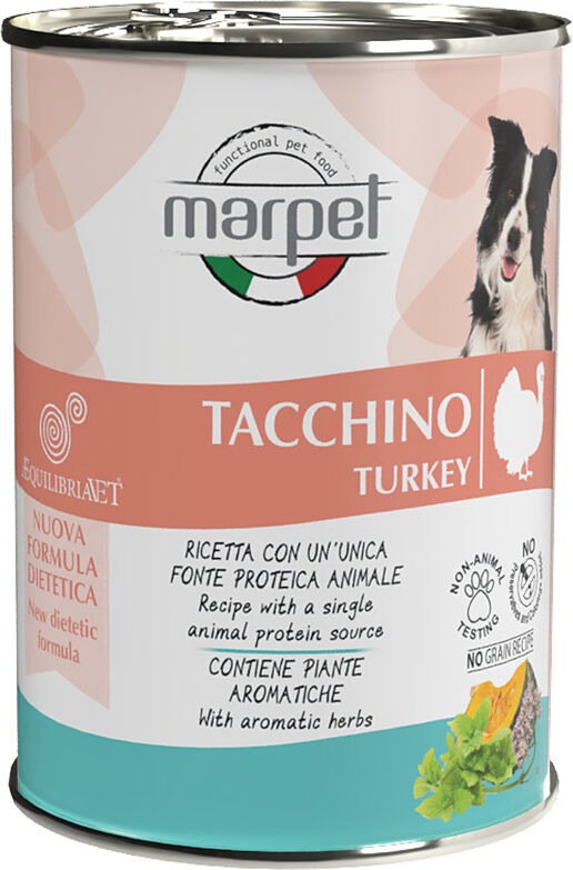 Marpet Srl Aequilibriavet Dog Tacchin400g