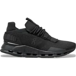 ON Damen Freizeitschuhe Cloudnova, Größe 37 in Schwarz Schwarz