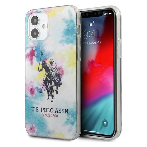 U.S. Polo US Polo USHCP12SPCUSML iPhone 12 Mini 5.4-inch Multicolor Tie and Paint Collection (Apple iPhone 12 mini) (USP000055-0)