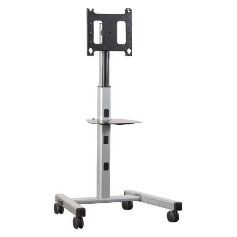 Chief Large Flat Panel Mobile Cart PFCUB - Aufstellung (Schnittstellengabel) (90.70 kg, 42" - 82") (PFCUB)