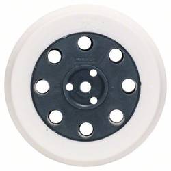 Bosch Accessories 2608601119 Schleifteller hart, 125 mm Durchmesser 125 mm Passend für (Details) Exzenterschleifer GEX 12 A, GEX 12 AE, GEX 125 A, GEX 125 AC