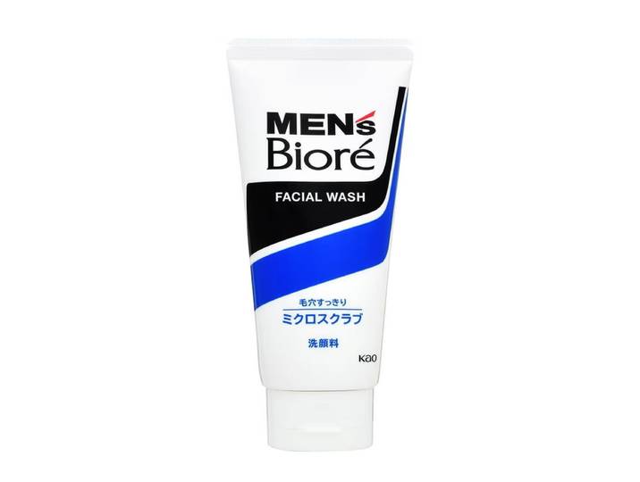 Kao Biore Mannen Micro Scrub Gezichtsreiniger 130 g
