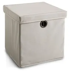 Aufbewahrungsbox 30 x cm Holz Grau