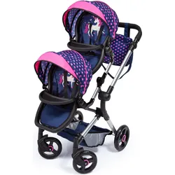 Bayer - Twin Pram - Neo - Purple (26254AA)