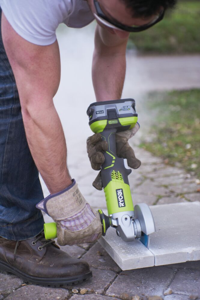 Ryobi R18AG-0 SMERIGLIATRICE ANGOLARE 115MM 7.500 GIRI/M