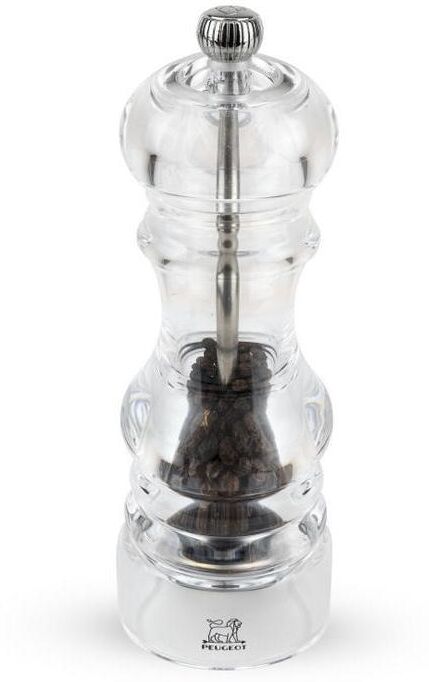 Pfeffermühle PEUGEOT "Peugeot Pfeffermühle Nancy 18 cm, T", transparent, H:18cm, Küchenmühlen, Pfeffermühle transparent Einheitsgröße