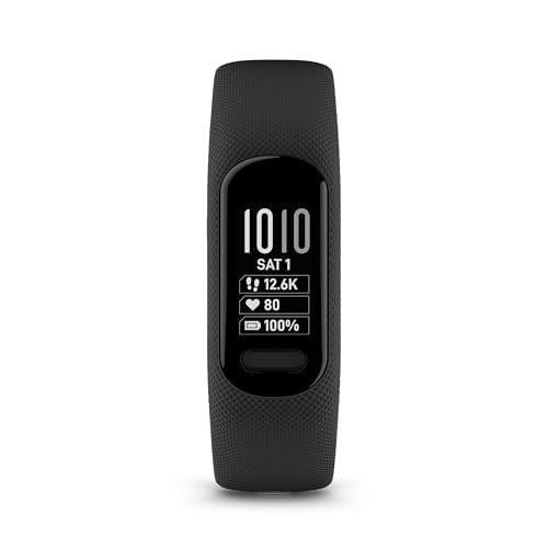 Garmin Vivosmart 5 Fitnesstracker, Zwart, Maat S/M