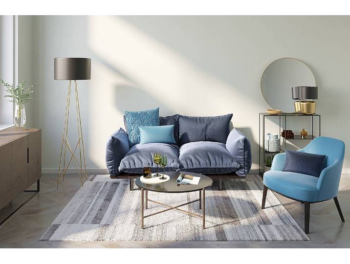 Tapis Montana Luxury 973 Gris 200 x 300cm Soie