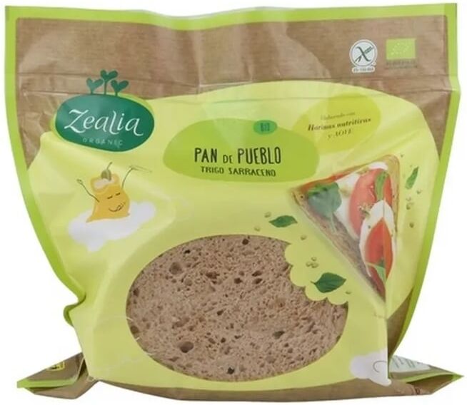 Zealia Pão Aldeia Trigo Sarraceno Bio 330g