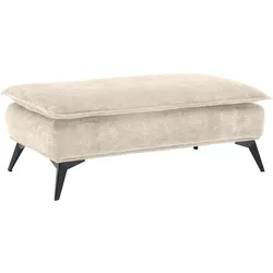 Hocker Ottawa Beige Strukturstoff