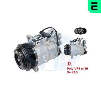 ERA Kompressor, Klimaanlage 670199 für Mercedes