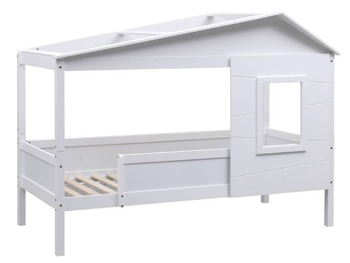 CLP Kinderbett Tessa (1er, 1er), Rausfallschutz, Lattenrost, Hausbett, 90x200cm