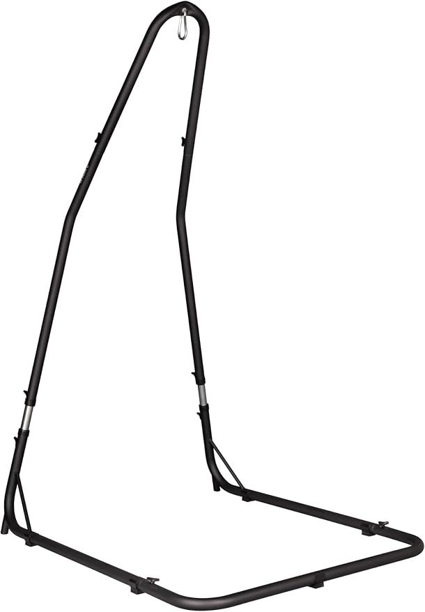 '- Hängesessel Gestell aus Stahl für Indoor und Outdoor. Verzinktes Stahl-Gestell für Basic- bis Kingsize- Hängesessel (Amura Anthracite)