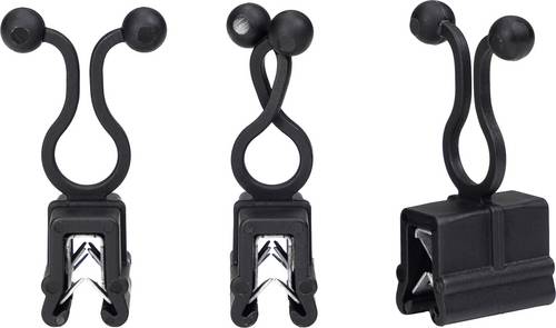 HellermannTyton 151-02588 EC1-3TL7OTP-PA66HIRHS-BK Kabelbinder Schwarz
