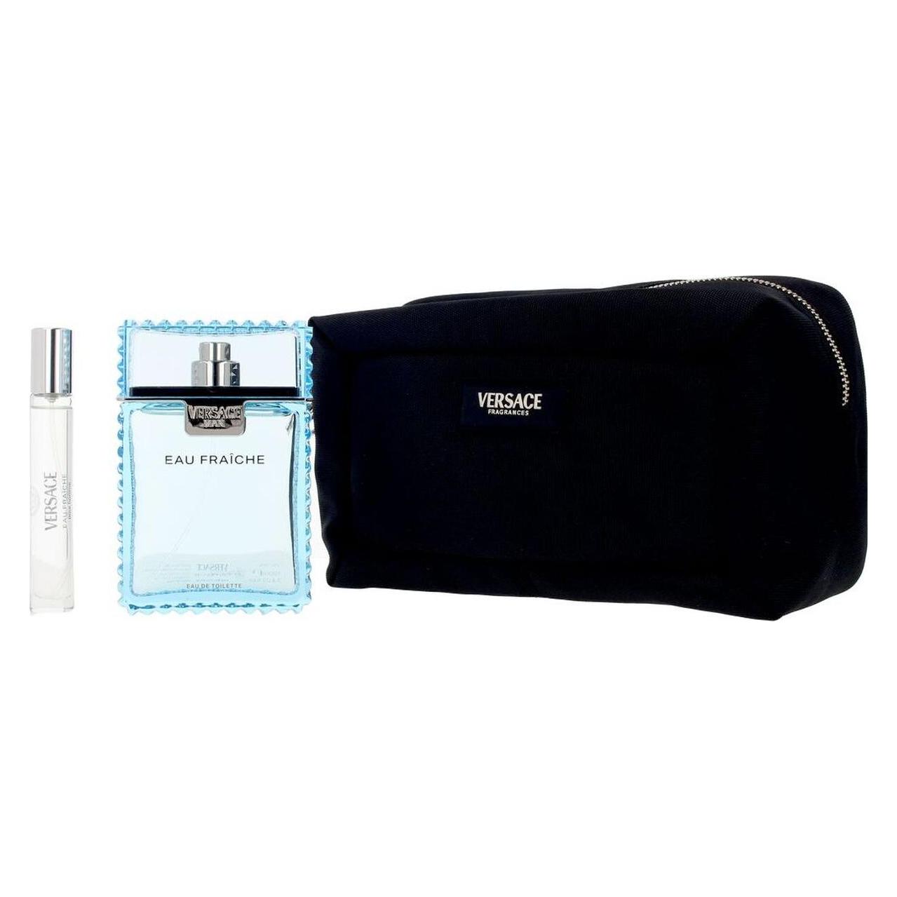 Versace Set mit Herrenparfüm EAU FRAICHE MAN 3 Stücke (Parfum Set) (65243063)