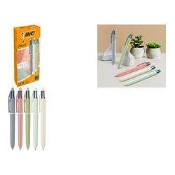 Bic Vierfarbenkugelschreiber 4 Colours Velours (12x) (9672772)