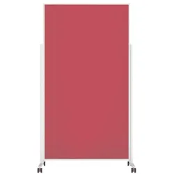 Magnetoplan Design-Moderationstafel »VarioPin« Rahmen weiß rot