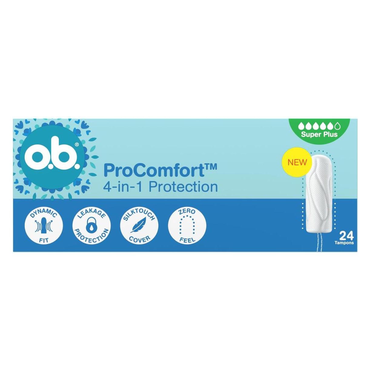 o.b. O.B ProComfort Tampony Super Plus 24 szt. (24x) (70061335)