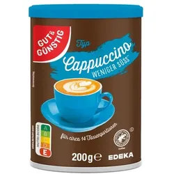 Gut & Günstig Cappuccino »weniger süß« 200 g braun