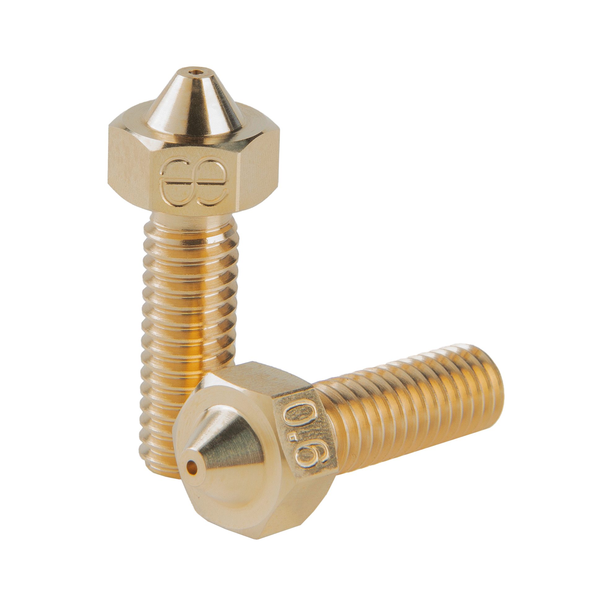 DropEffect XG M4 Threaded Brass Nozzle 0.6/1.75mm 1126-02A-01-00-00