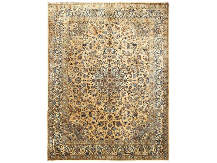 Täbriz Teppich 295x384 Handgeknüpft Orientteppich Perserteppich Wolle