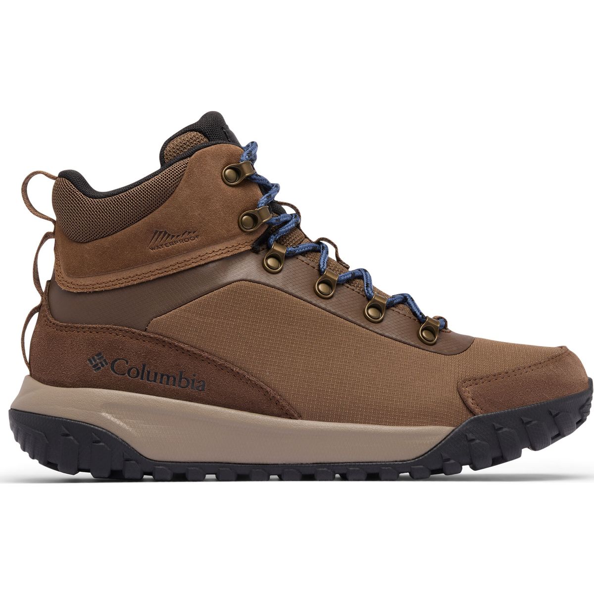 Columbia Men's Burnsider Waterproof Boot dark brown, dark mountain (202) 7 212882-2128821-202-7