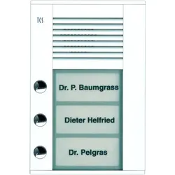 TCS PDS03-WS/04 PDS TCS:BUS Audio Außenstation 3T AP weiß PDS03WS04