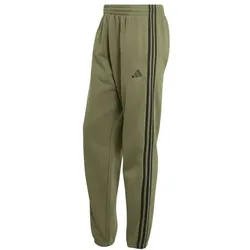 adidas Essentials Three Stripes Fleece lange Hose Herren - olifou