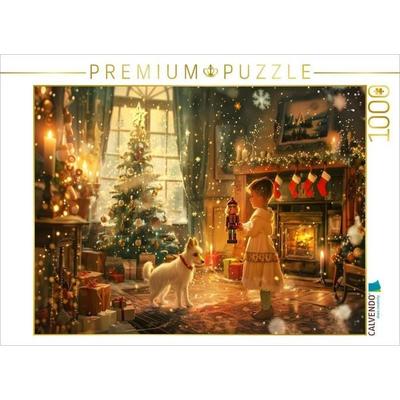 CALVENDO Puzzle Ein Motiv aus dem Kalender 'Bücher; Liebe und ein kleiner Hund' | 1000 Teile Lege-Größe 64x48cm Foto-Puzzle für glückliche Stunden,