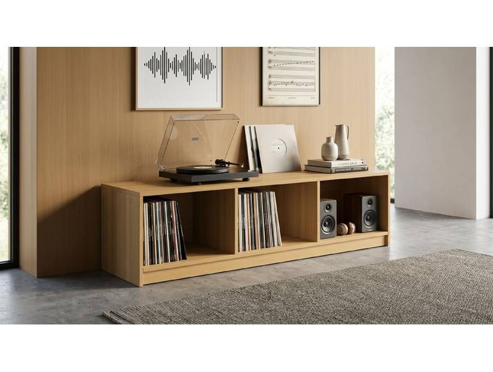 Hifi Rack Holz Buche