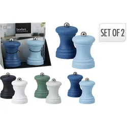 Salz-/Pfeffermühlen-Set COLORI (LBH 10x6x10 cm) - LBH 10x6x10 cm