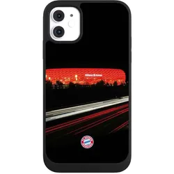 Nivocase Handyhülle für Apple iPhone 11 Hülle NIVOpure Case Schwarz FC Bayern München FCB Stadion (Apple iPhone 11), Smartphone Hülle, Schwarz