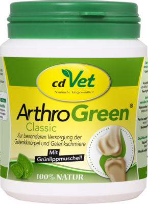 cdVet Naturprodukte GmbH ARTHROGREEN Classic Pulver f.Hunde/Katzen 70 g 02486975