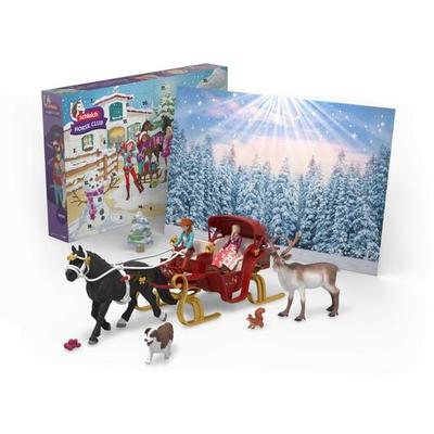 schleich® 2025 Großer Adventskalender Weihnachtliche Schlittenfahrt