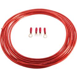 Sinuslive Car HiFi Stromkabel-Set 6 mm² vergoldet BK-6P